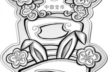 花团锦“兔”喜迎春——2023中国癸卯（兔）年喜字形金银纪念章欢喜上市